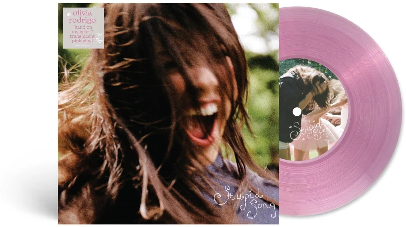 Olivia Rodrigo – stupid song (Vinilo, single 7 pulgadas, rosa translúcido)