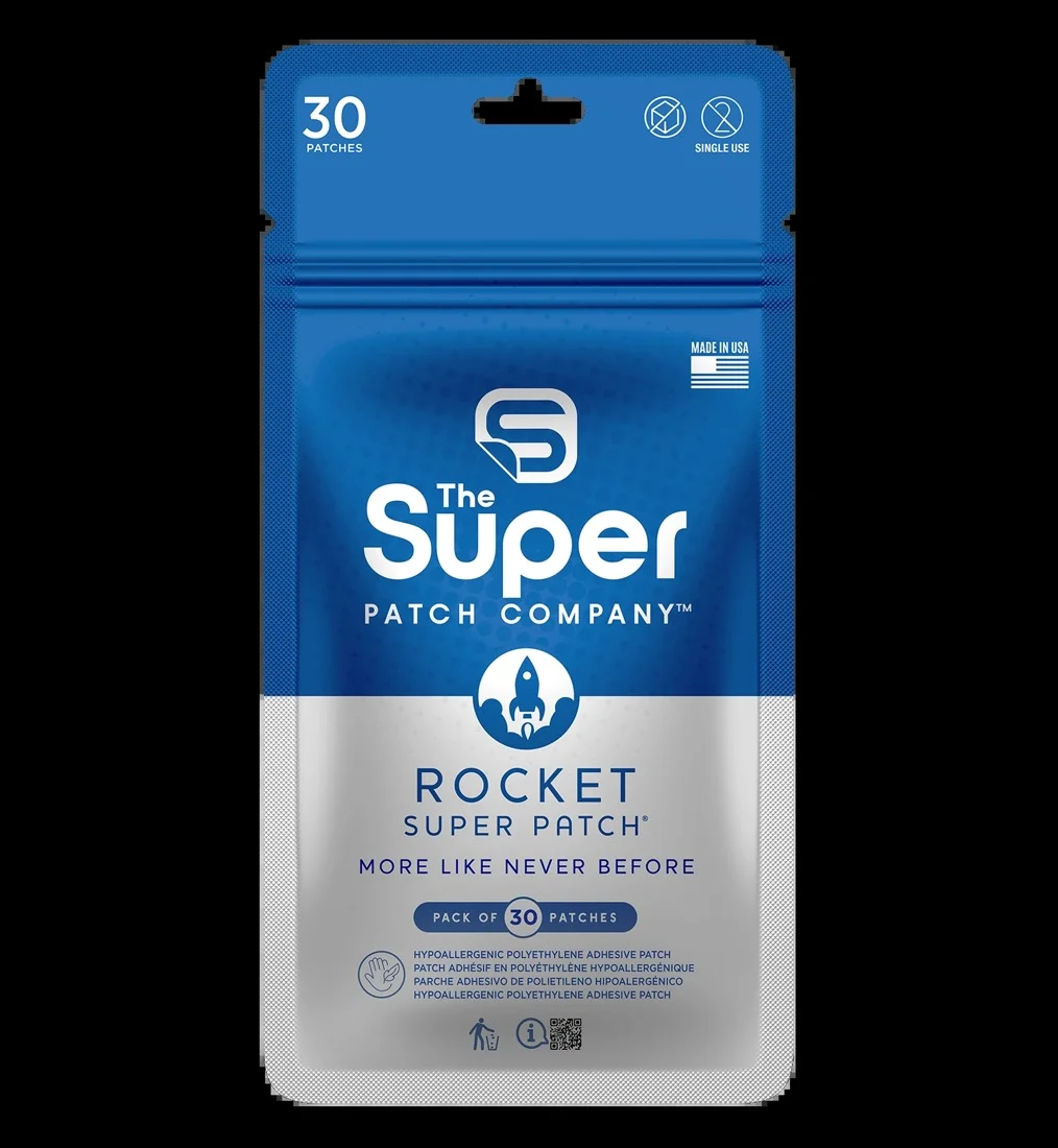 Super Patch ROCKET — bolsa de 30 parches