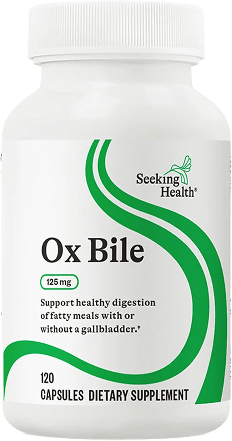 Ox Bile Bilis de Buey 125 mg · 120 cápsulas