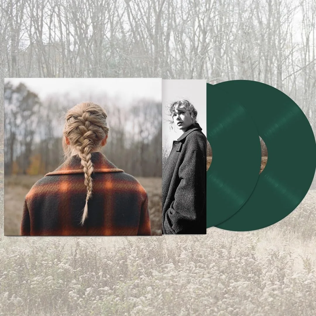 Taylor Swift – Evermore (Vinilo, 2 LP, vinilo verde transparente)