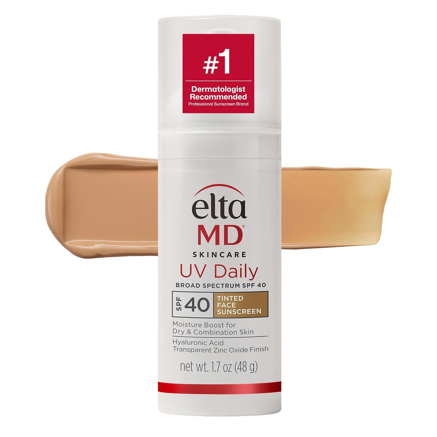 EltaMD UV Daily protector solar facial hidratante FPS 40 con color · 50 ml