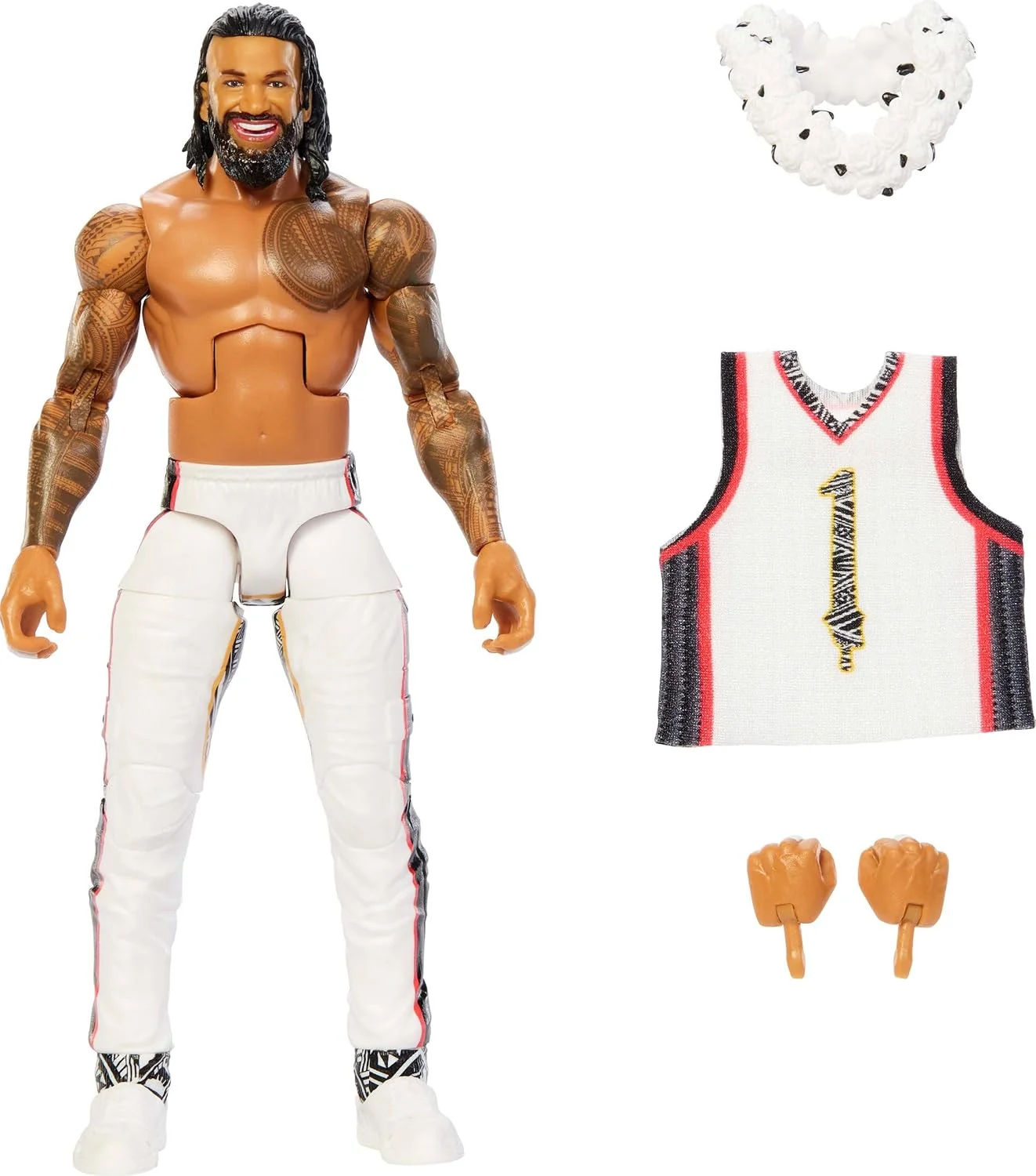 Figura WWE Elite Collection Jimmy Uso Serie #126 15 cm – Mattel