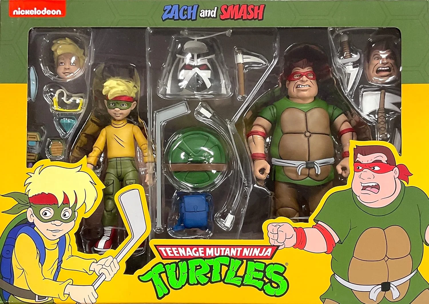 Figura Tortugas Ninja Zach y Smash (Pack x2) 18 cm – NECA