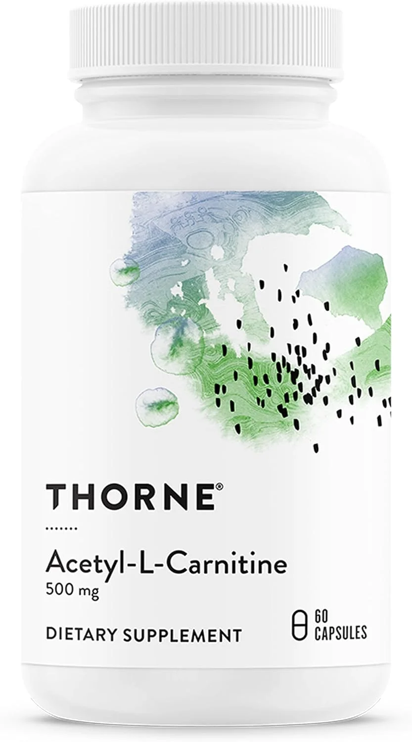 Thorne Acetyl-L-Carnitine 500 mg – 60 cápsulas