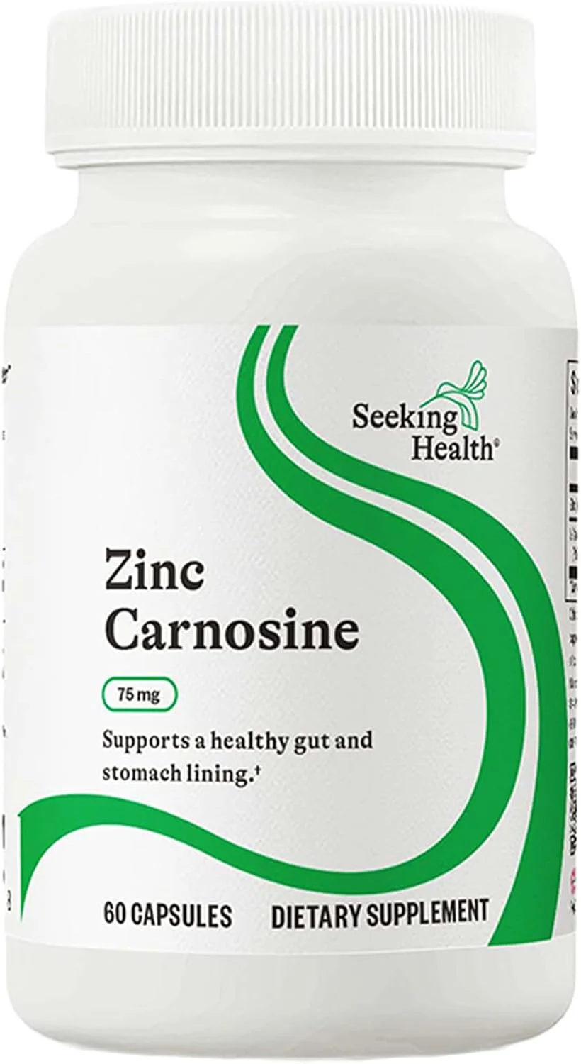 Seeking Health Zinc Carnosine 75 mg – 60 cápsulas