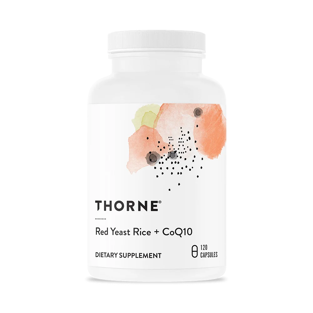Thorne Red Yeast Rice + CoQ10 · 120 cápsulas