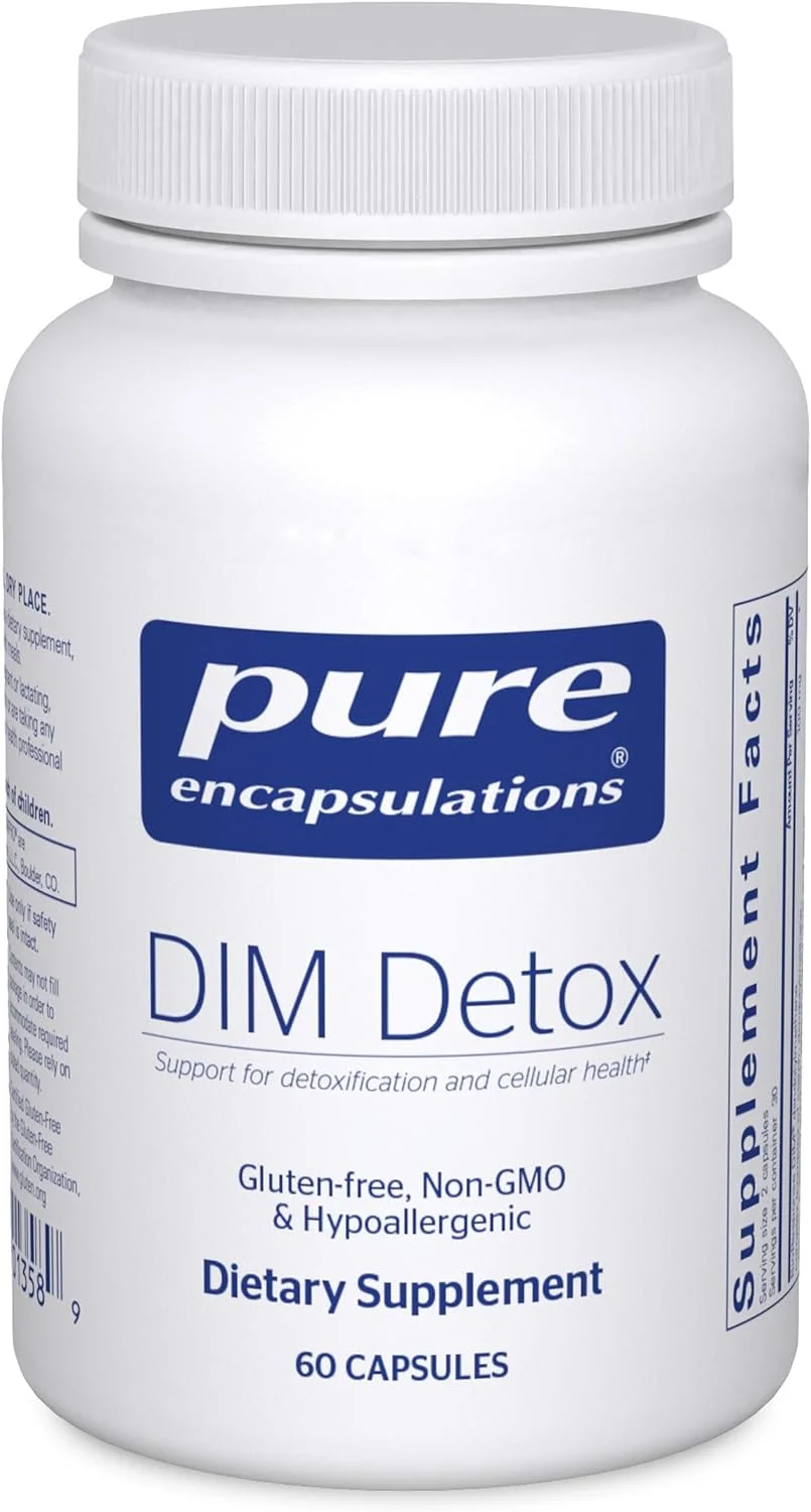 Pure Encapsulations DIM Detox – 60 cápsulas