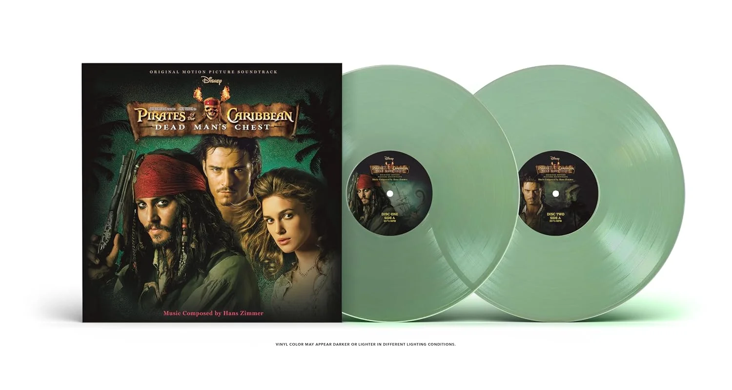 Hans Zimmer – Pirates of the Caribbean: Dead Man's Chest (Soundtrack) (Vinilo, 2 LP, vinilo transparente)