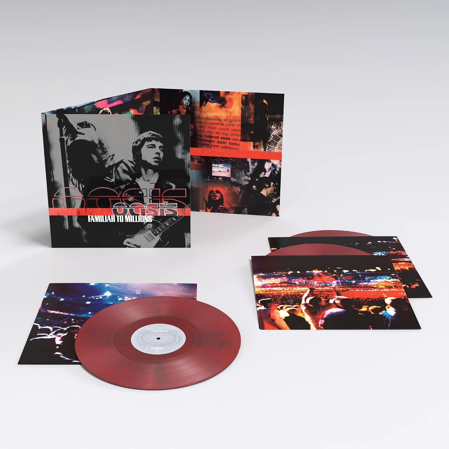 Oasis – Familiar To Millions (Vinilo, 3 LP, Edición 25 aniversario)