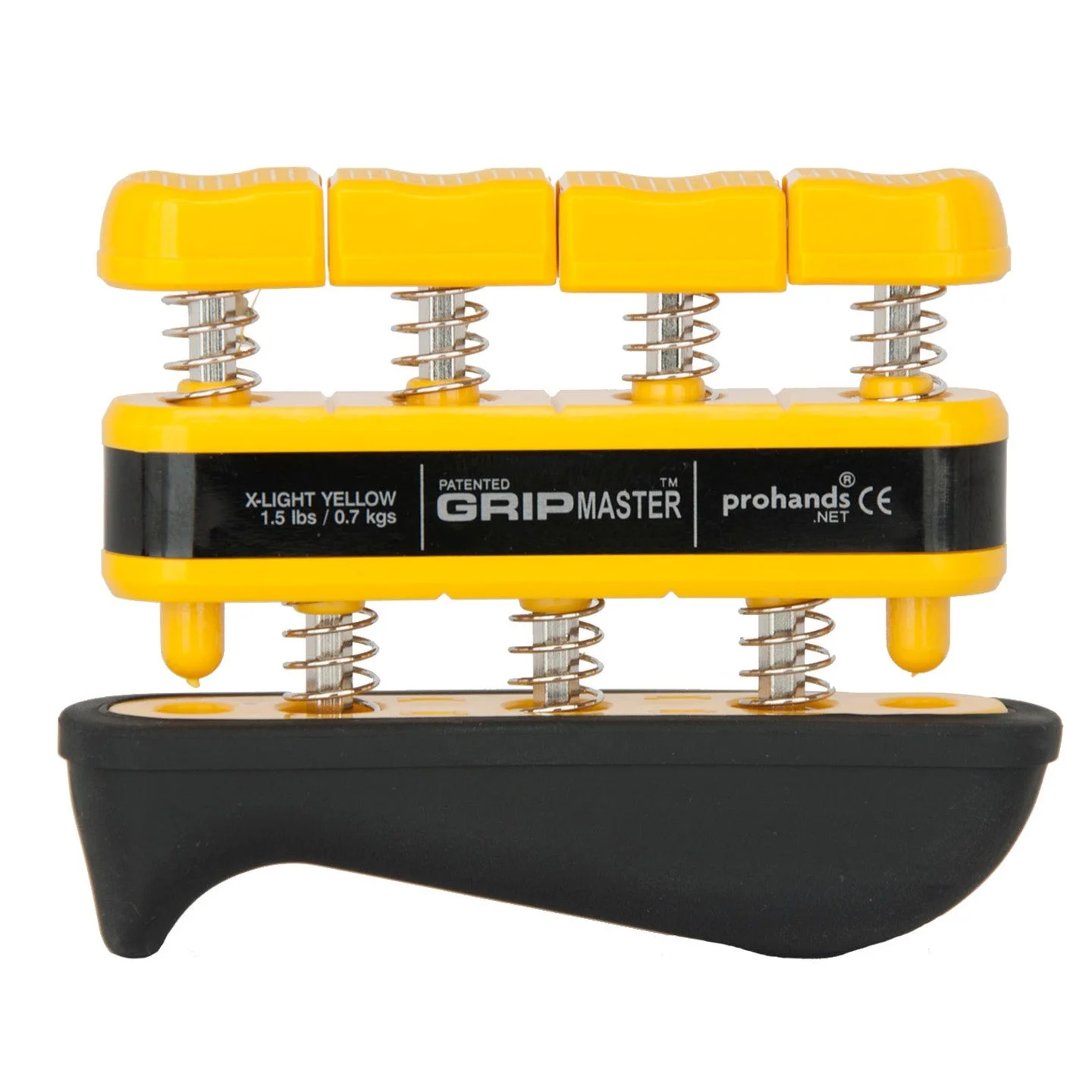 Prohands Gripmaster Rehab · Ejercitador de mano · 1.5 lb de resistencia (amarillo)