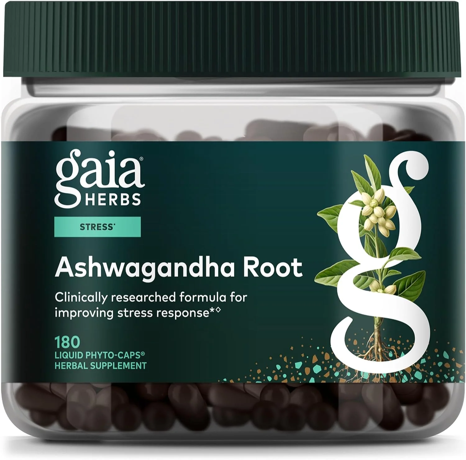 Ashwagandha Raíz 350 mg · 180 cápsulas