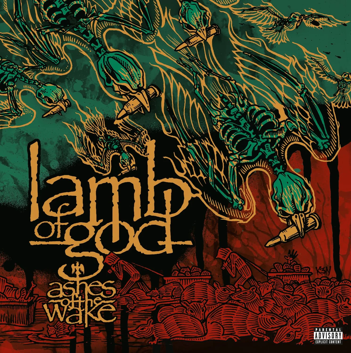 Lamb of God – Ashes of the Wake (Vinilo, 2 LP, Edición 20 aniversario)