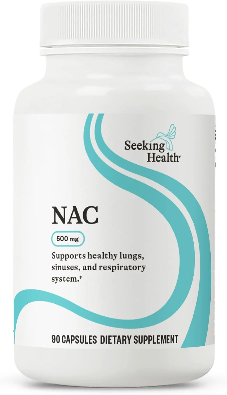Seeking Health NAC 500 mg – 90 cápsulas