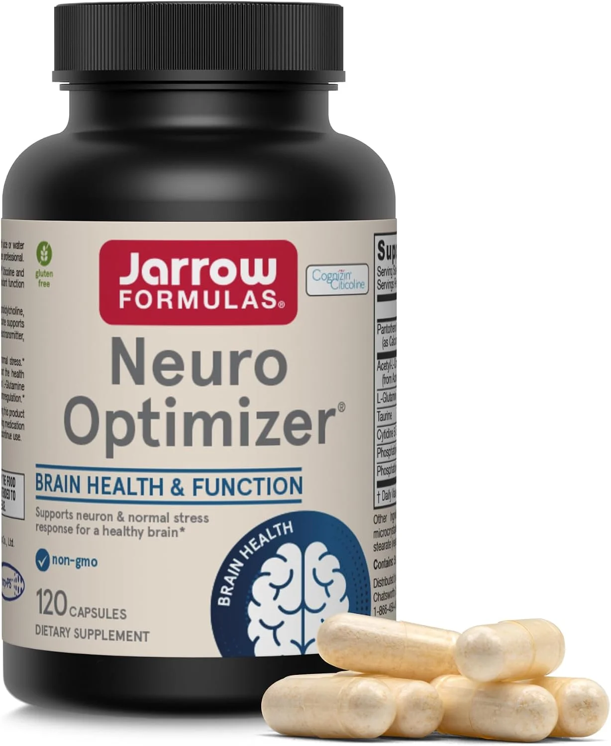 Jarrow Formulas Neuro Optimizer – 120 cápsulas