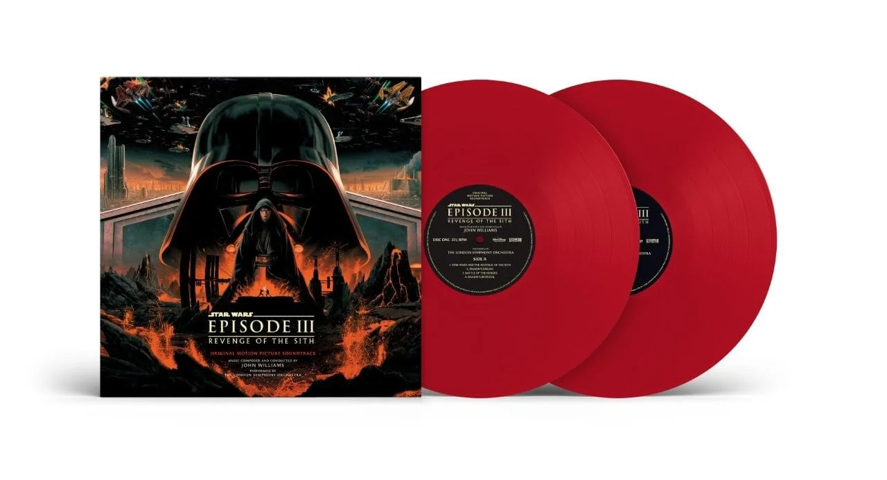John Williams – Star Wars: Revenge of the Sith (Soundtrack) (Vinilo, 2 LP, vinilo rojo, Edición 20 aniversario)