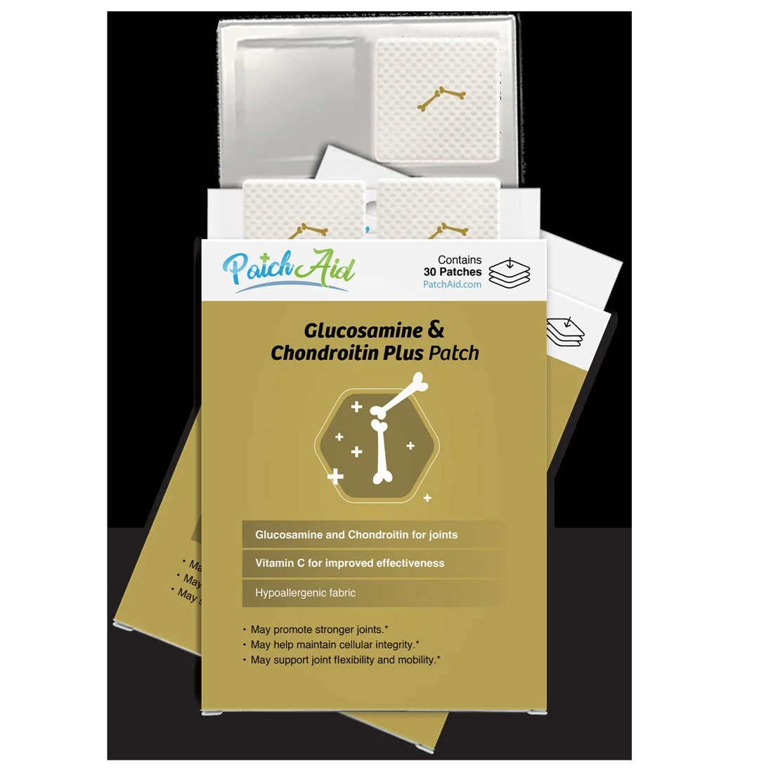 PatchAid Glucosamine & Chondroitin — 30 parches