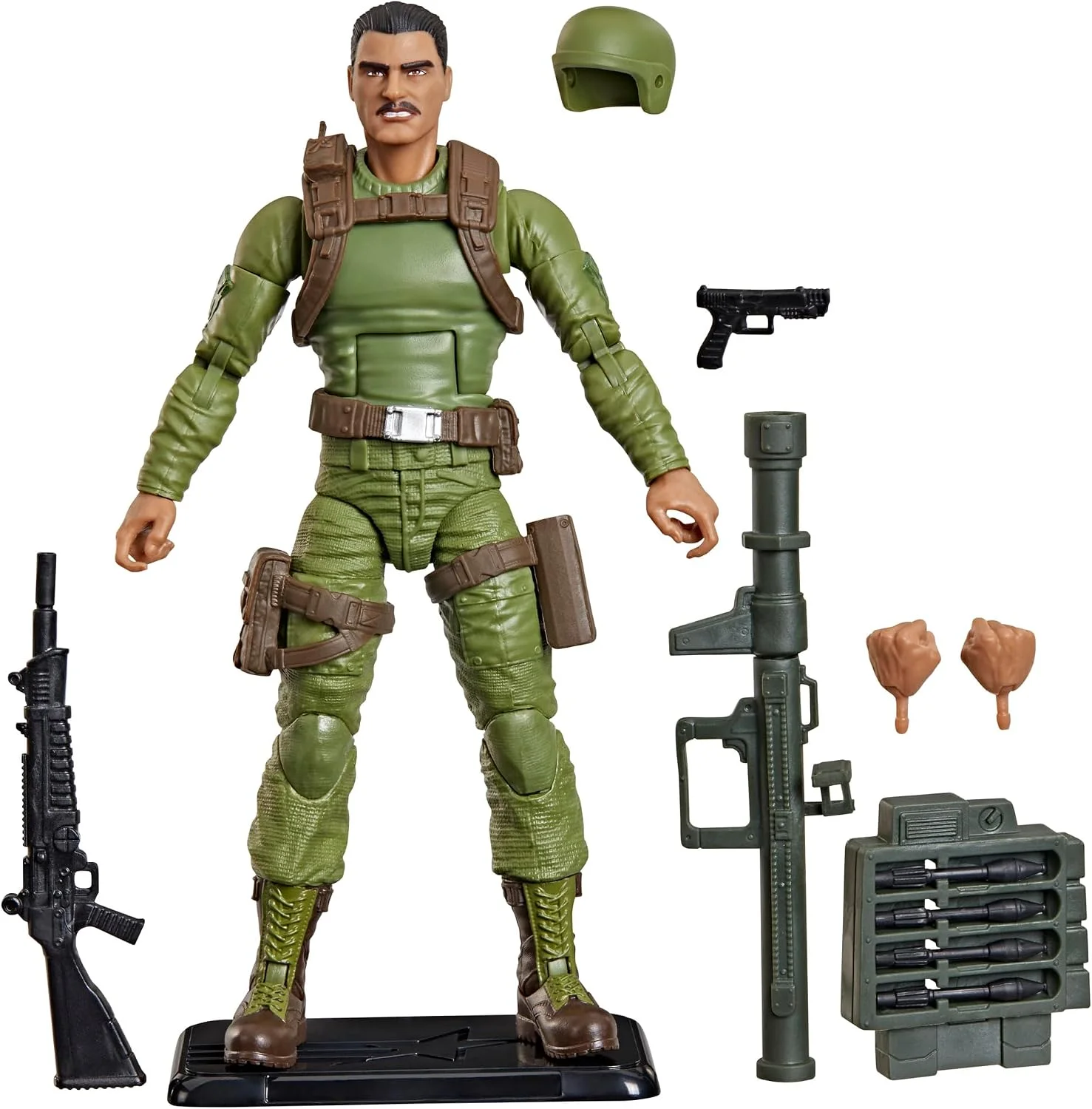 Figura G.I. Joe Classified Series Retro Cardback Rafael “Zap” Melendez 15 cm – Hasbro