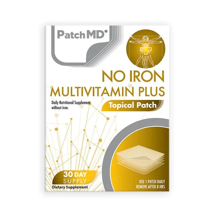PatchMD Multivitamin Plus sin hierro — 30 parches
