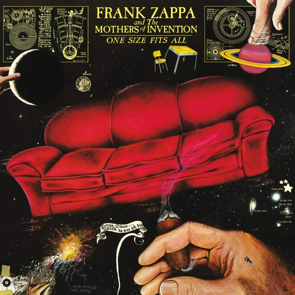 Frank Zappa & The Mothers of Invention – One Size Fits All (Vinilo, LP, 180 g, Edición 40 aniversario remasterizada)