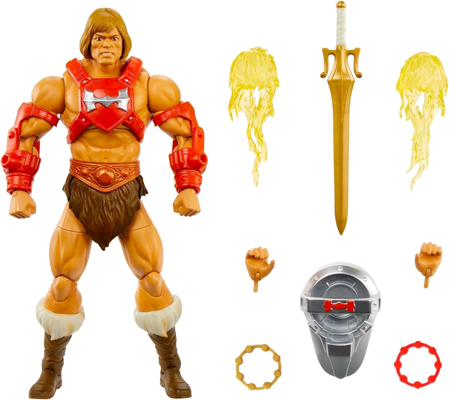 Figura Masters of the Universe Masterverse New Eternia Thunder Punch Deluxe 18 cm – Mattel