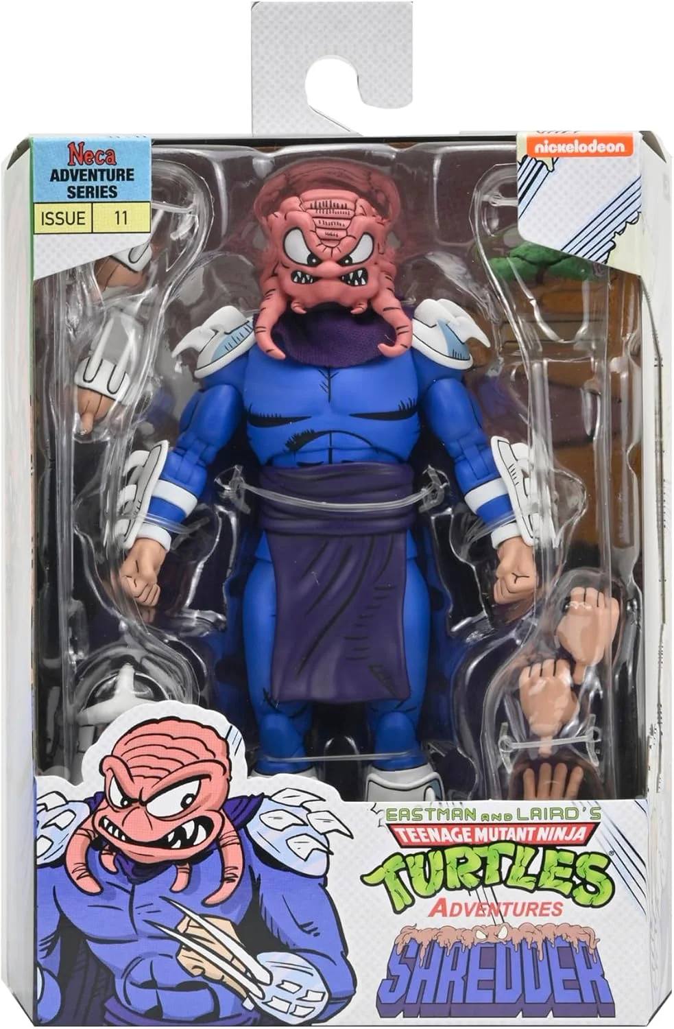 Figura Tortugas Ninja Krang/Shredder (cómics Archie) 18 cm – NECA