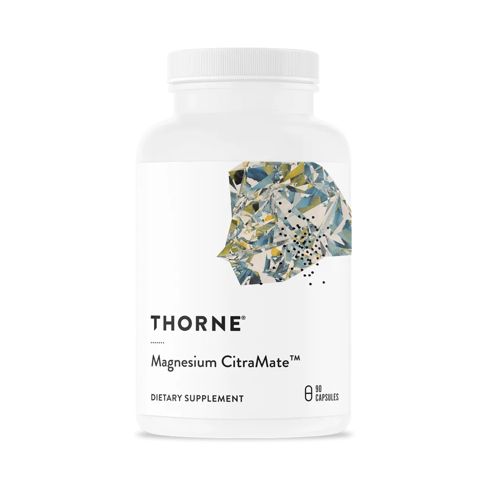Thorne Magnesium CitraMate · 90 cápsulas
