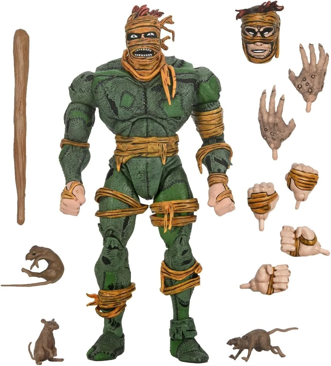 Figura Tortugas Ninja Rat King (cómics Mirage) 18 cm – NECA