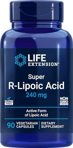 Super R-Lipoic Acid 240 mg – 90 cápsulas