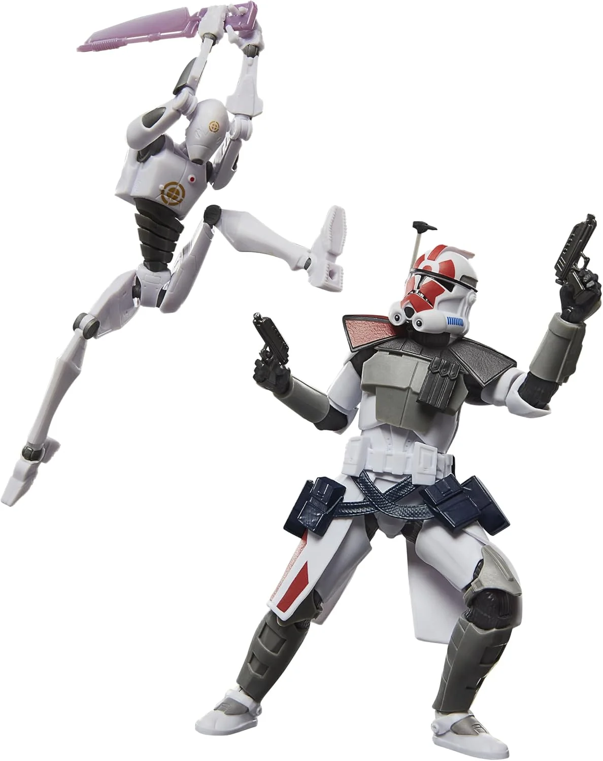 Pack x2 Star Wars Black Series ARC Trooper y Commando Droid (Battlefront II) 15 cm – Hasbro