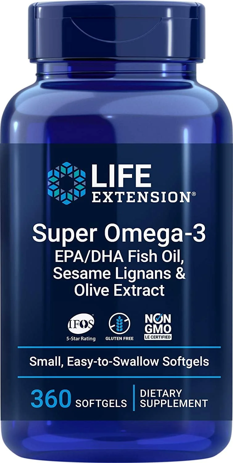Super Omega-3 EPA/DHA Easy to Swallow – 360 softgels