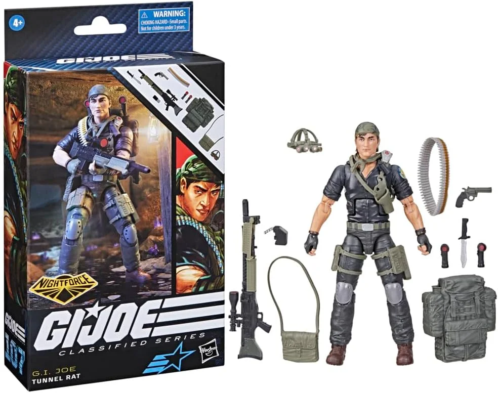 Figura G.I. Joe Classified Series Tunnel Rat #107 15 cm – Hasbro