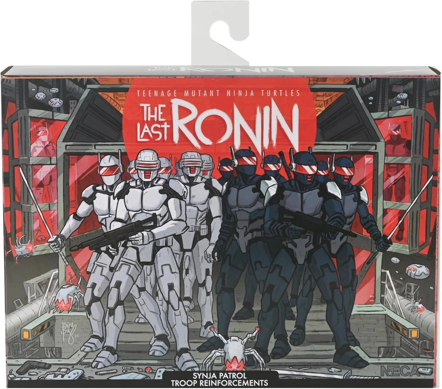 Figura Tortugas Ninja Synja Robots (Pack x2) (The Last Ronin) 18 cm – NECA