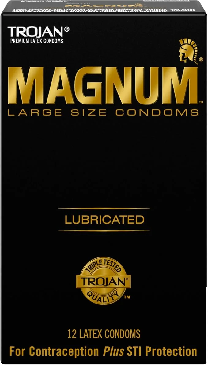 Preservativos Trojan Magnum Original · 12 unidades