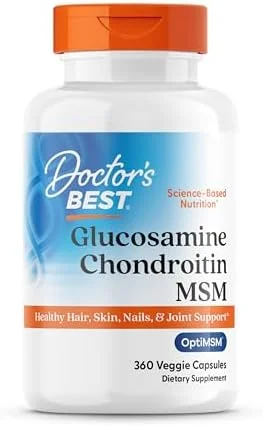 Glucosamina Condroitina MSM con OptiMSM – 360 cápsulas
