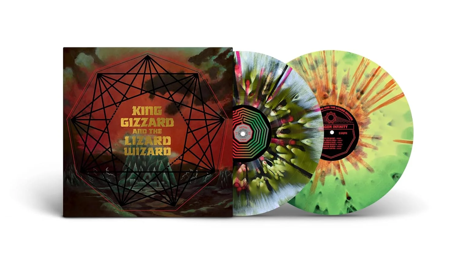 King Gizzard & The Lizard Wizard – Nonagon Infinity (Vinilo, 2 LP, deluxe Alien Warp Drive Edition)