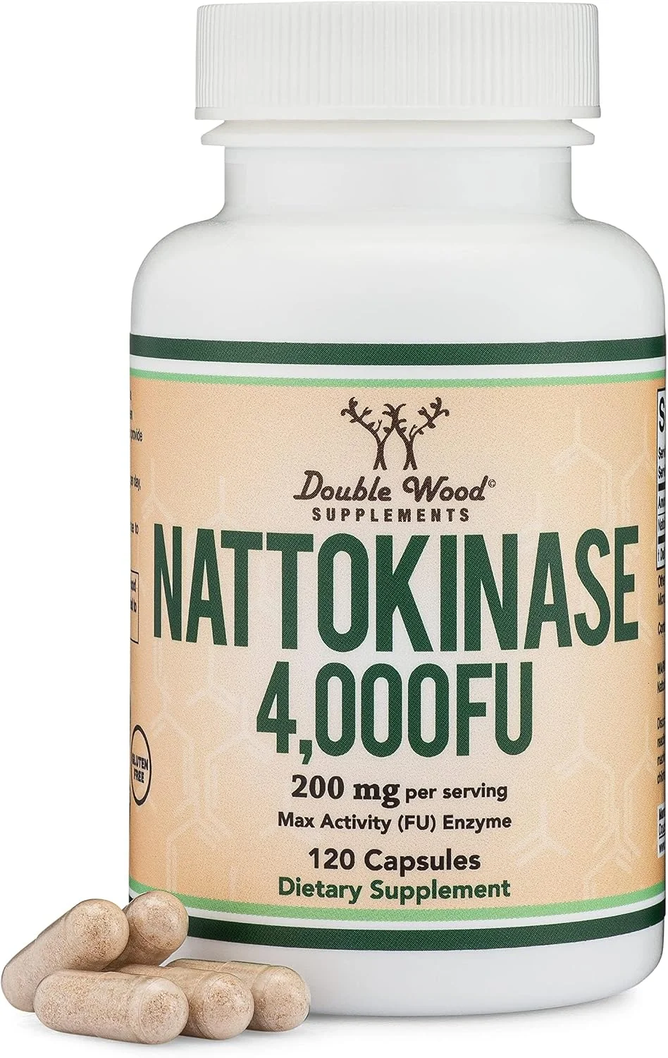 Nattoquinasa 4000 FU · 120 cápsulas