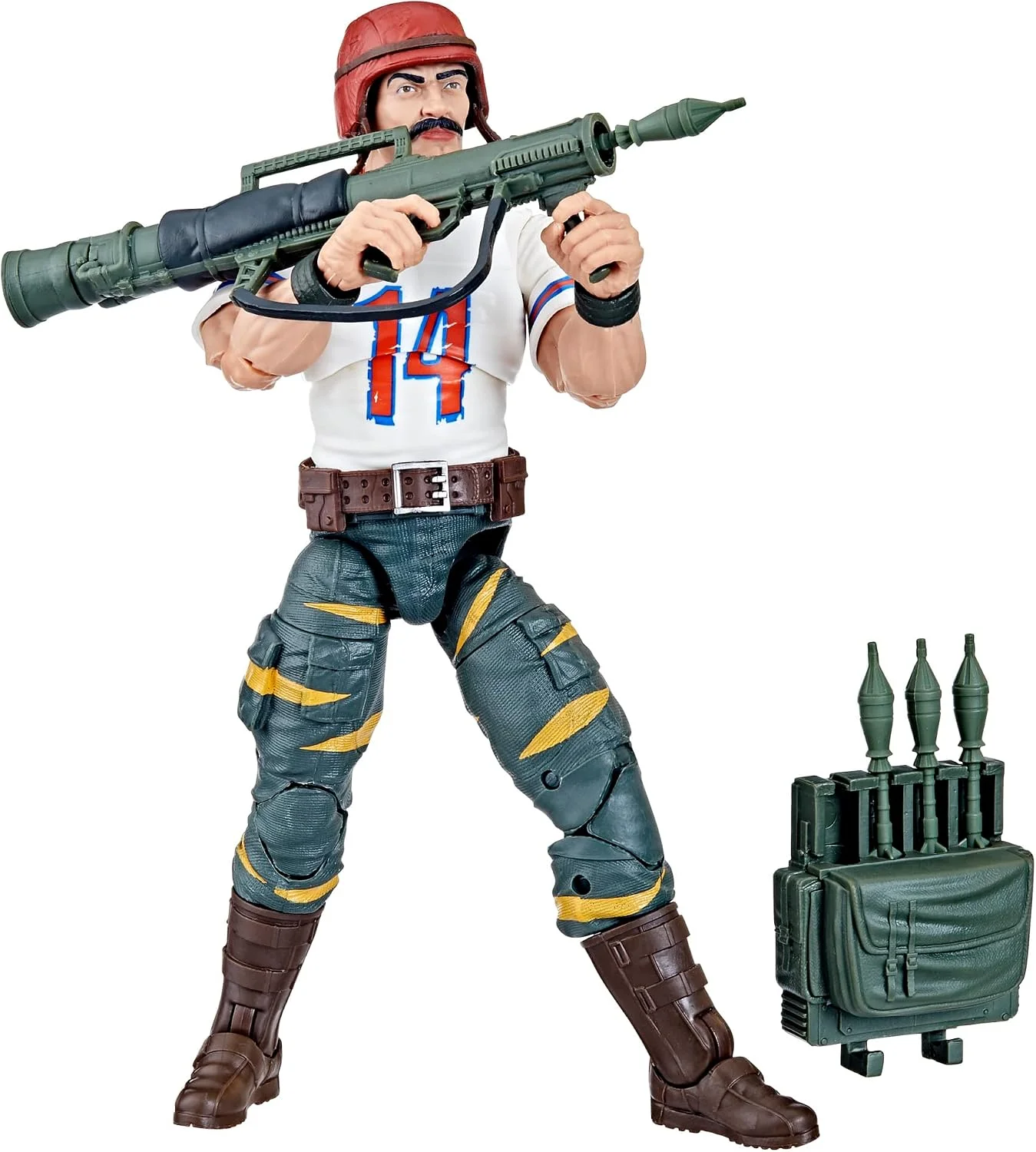 Figura G.I. Joe Classified Series Tiger Force David L. “Bazooka” Katzenbogen 15 cm – Hasbro
