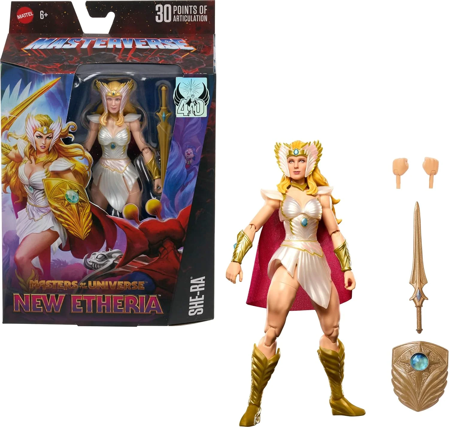 Figura Masters of the Universe Masterverse New Etheria She-Ra 18 cm – Mattel