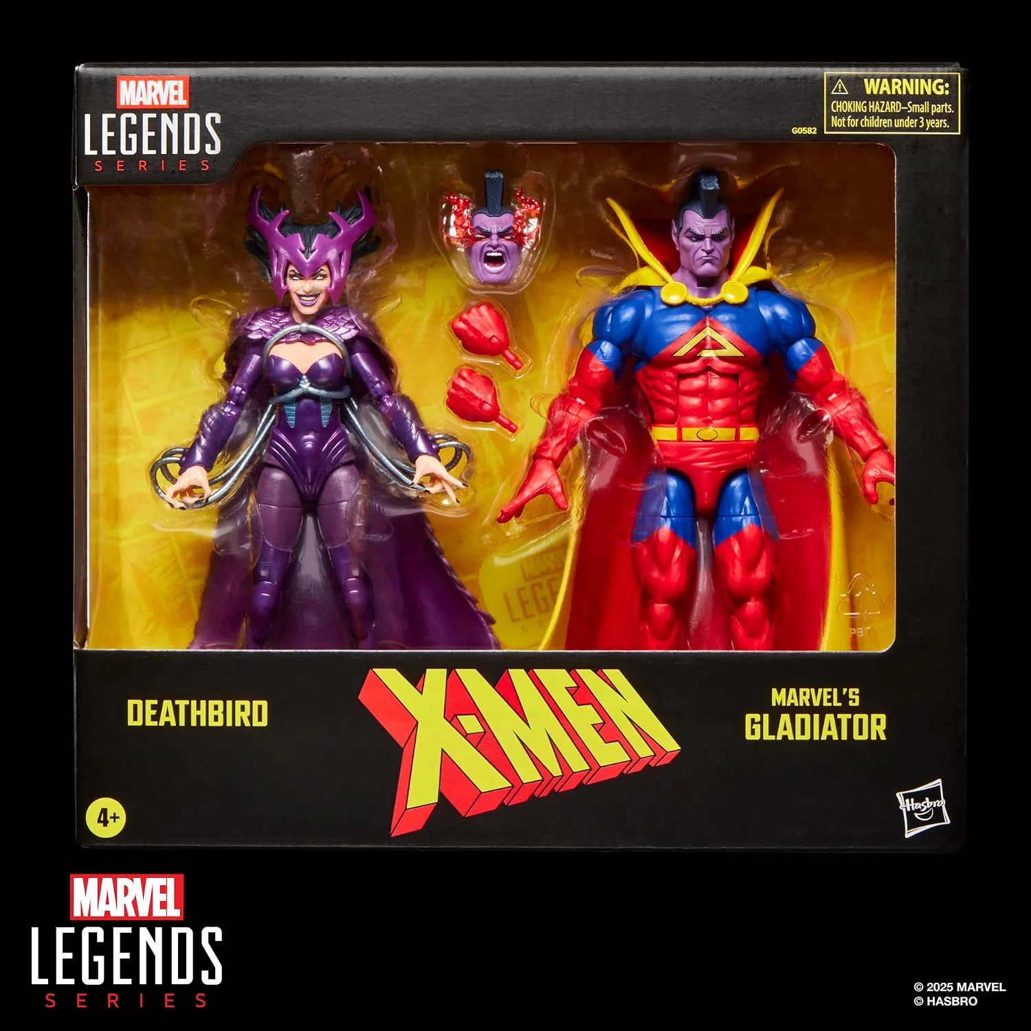 Figura Marvel Legends Pack x2 Deathbird y Gladiator (X-Men, Cómics) 15 cm – Hasbro