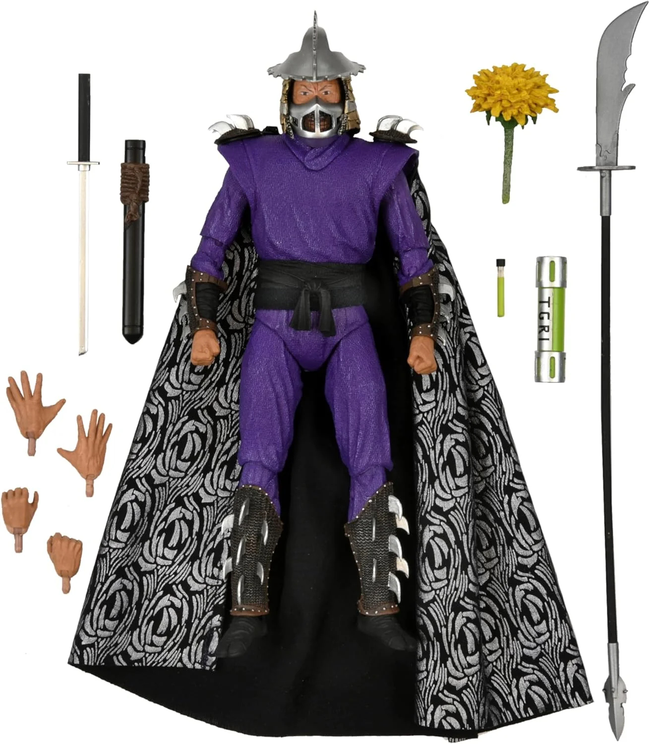 Figura Tortugas Ninja Shredder (película TMNT 2: Secret of the Ooze) 18 cm – NECA