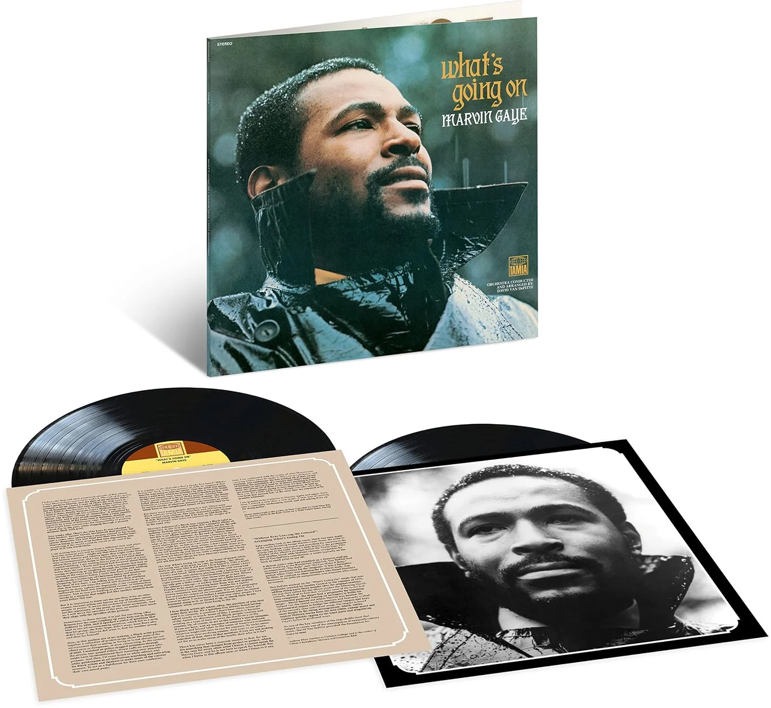 Marvin Gaye – What's Going On (Vinilo, 2 LP, 180 g, Edición 50 aniversario)