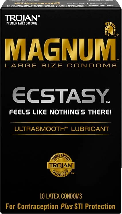 Preservativos Trojan Magnum Ecstasy · 10 unidades