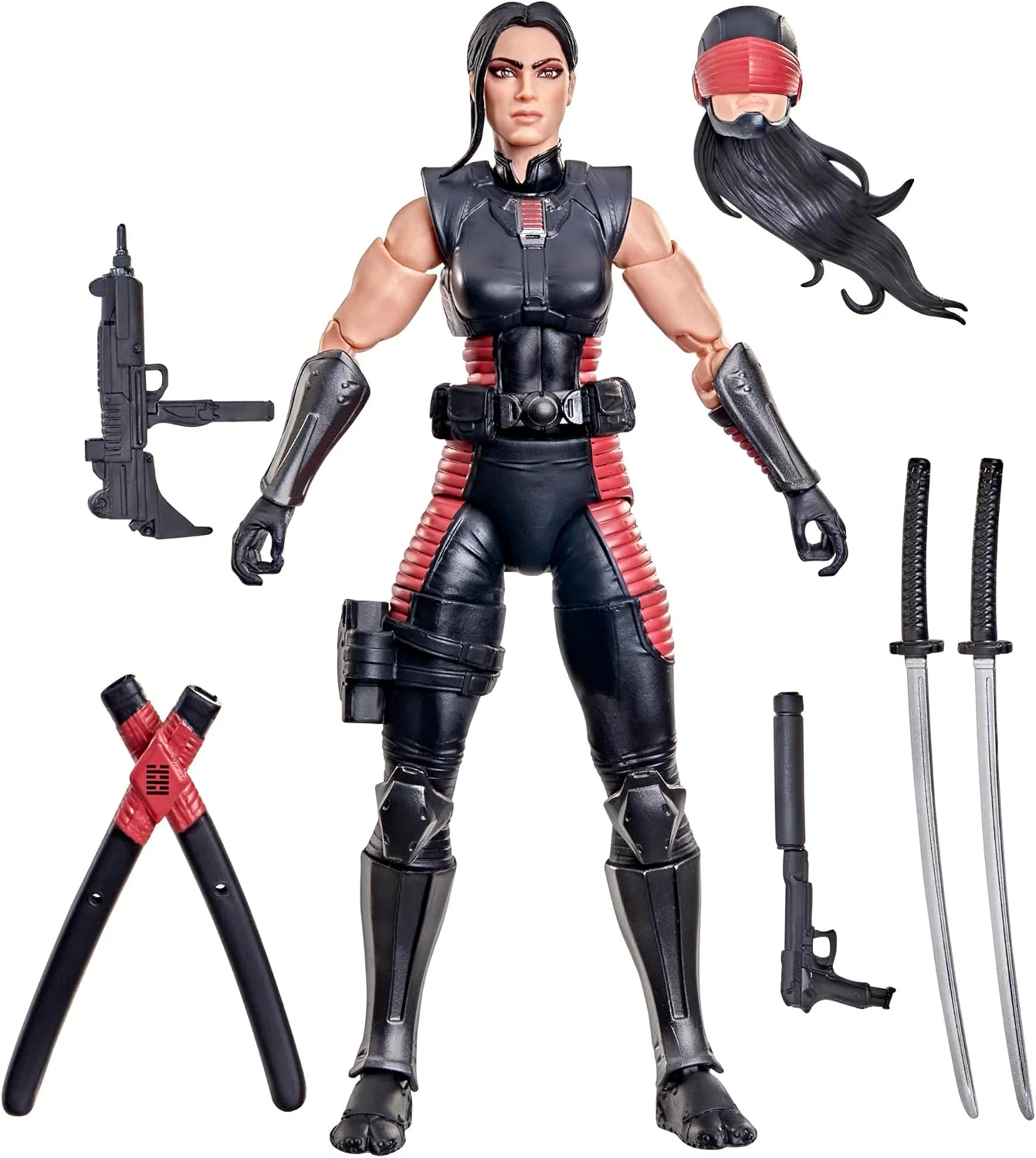 Figura G.I. Joe Classified Series Snake Eyes (Dawn Moreno) #197 15 cm – Hasbro