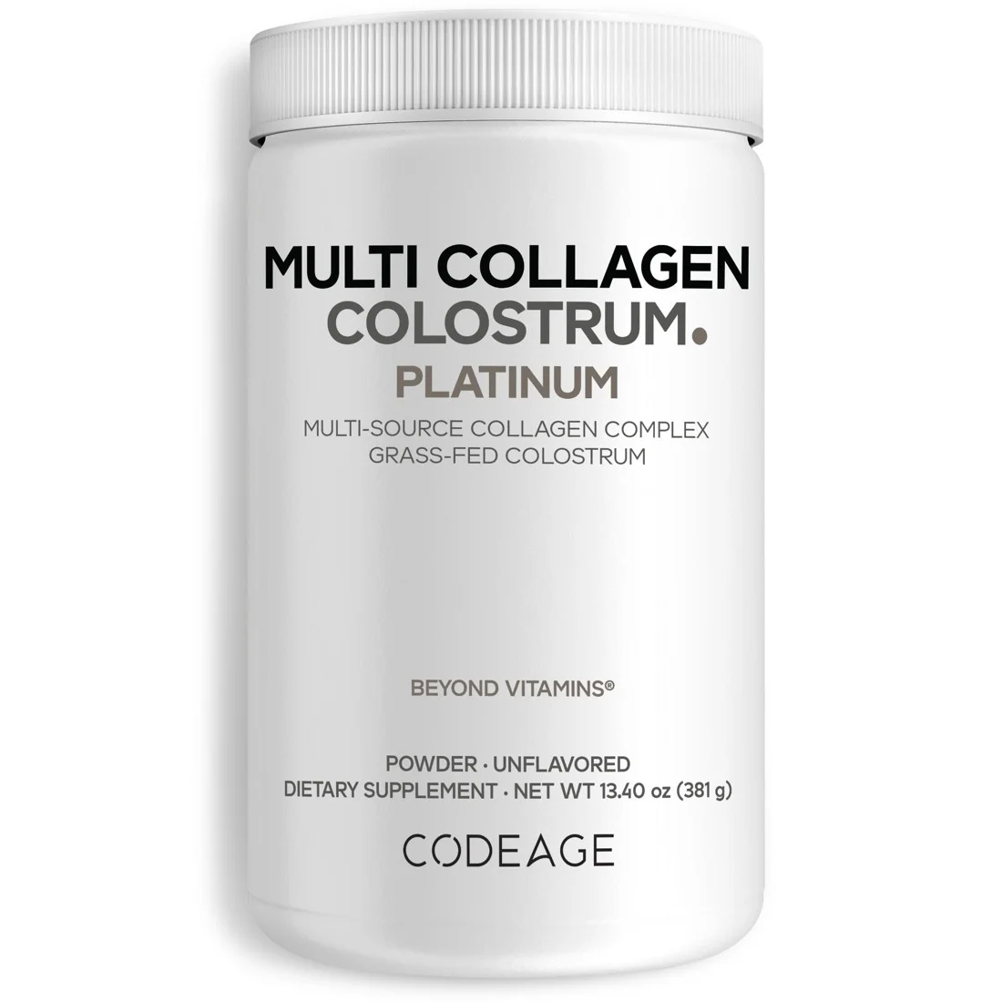 Codeage Multi Collagen Colostrum Platinum — 381 g