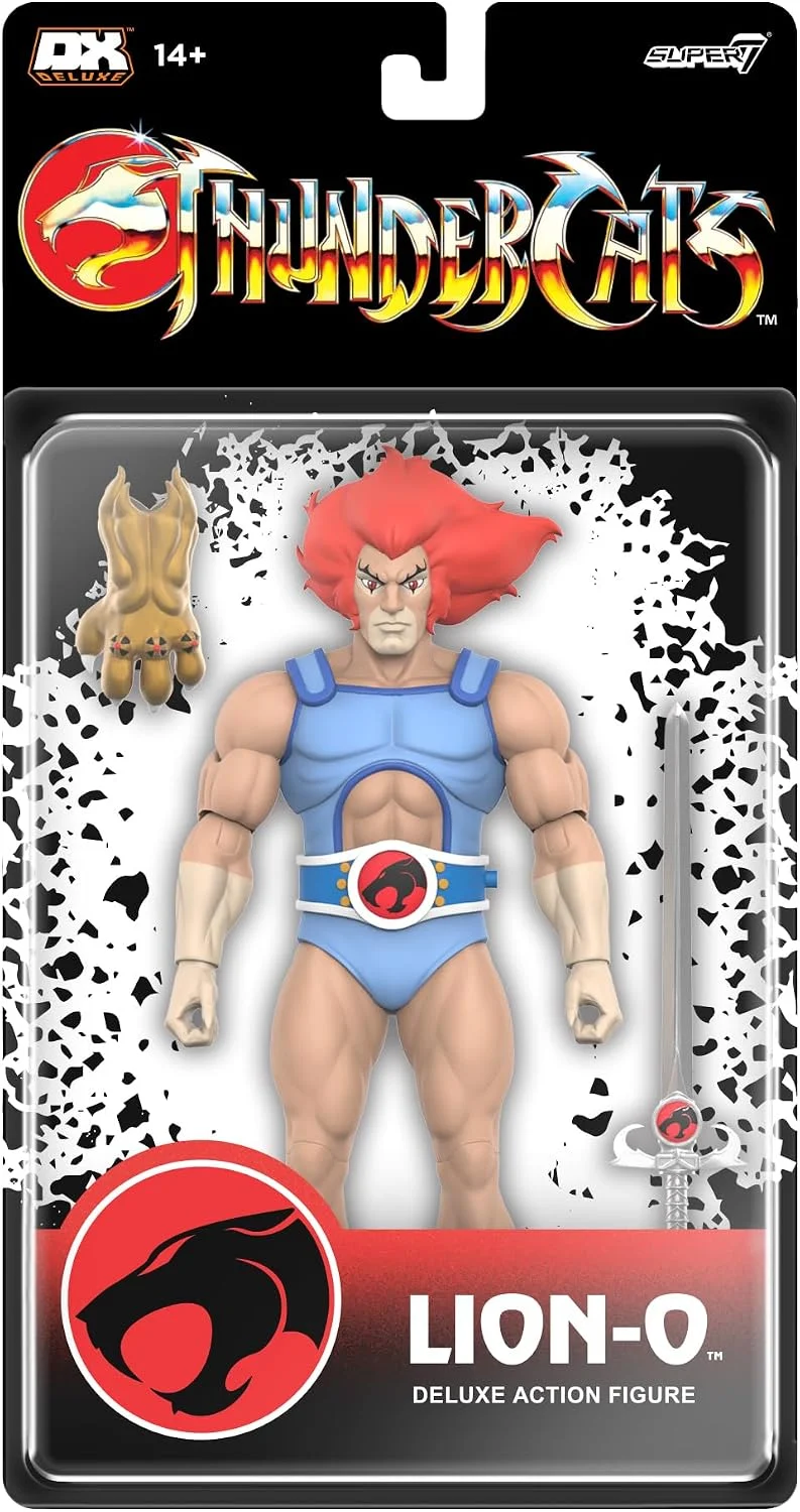 Figura Thundercats Deluxe Lion-o 18 cm – Super7