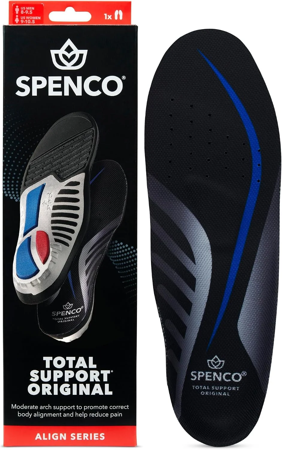 Total Support · Mujer 9-10.5/Hombre 8-9.5