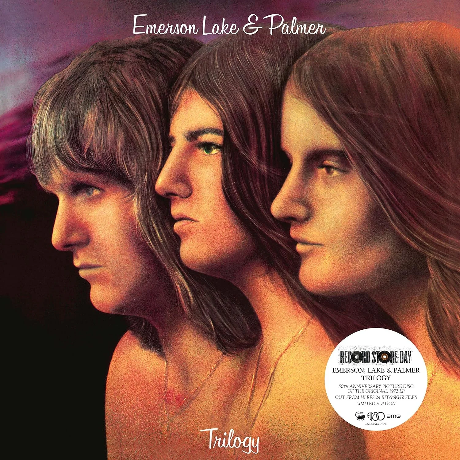 Emerson, Lake & Palmer – Trilogy (Vinilo, LP, picture disc)