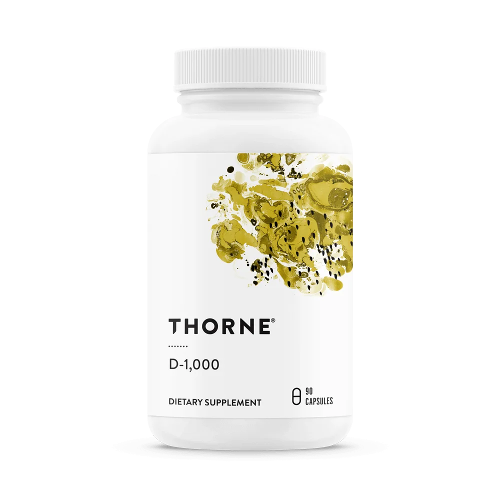 Thorne Vitamin D-1,000 · 90 cápsulas