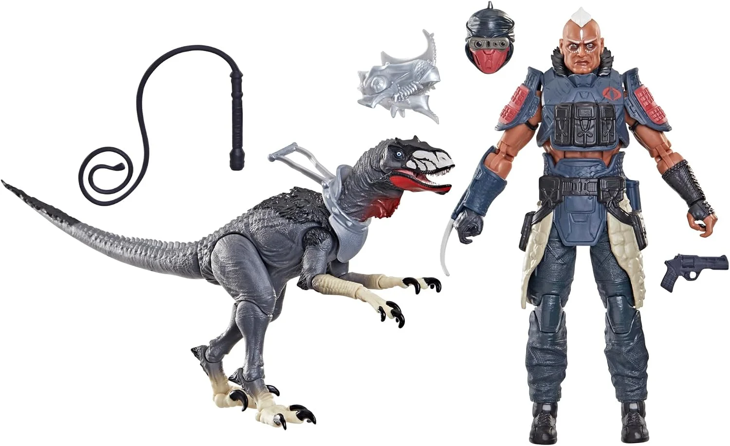 Figura y mascota G.I. Joe Classified Series Professor Rottclaw y Cobra Deinonychus #196 15 cm – Hasbro