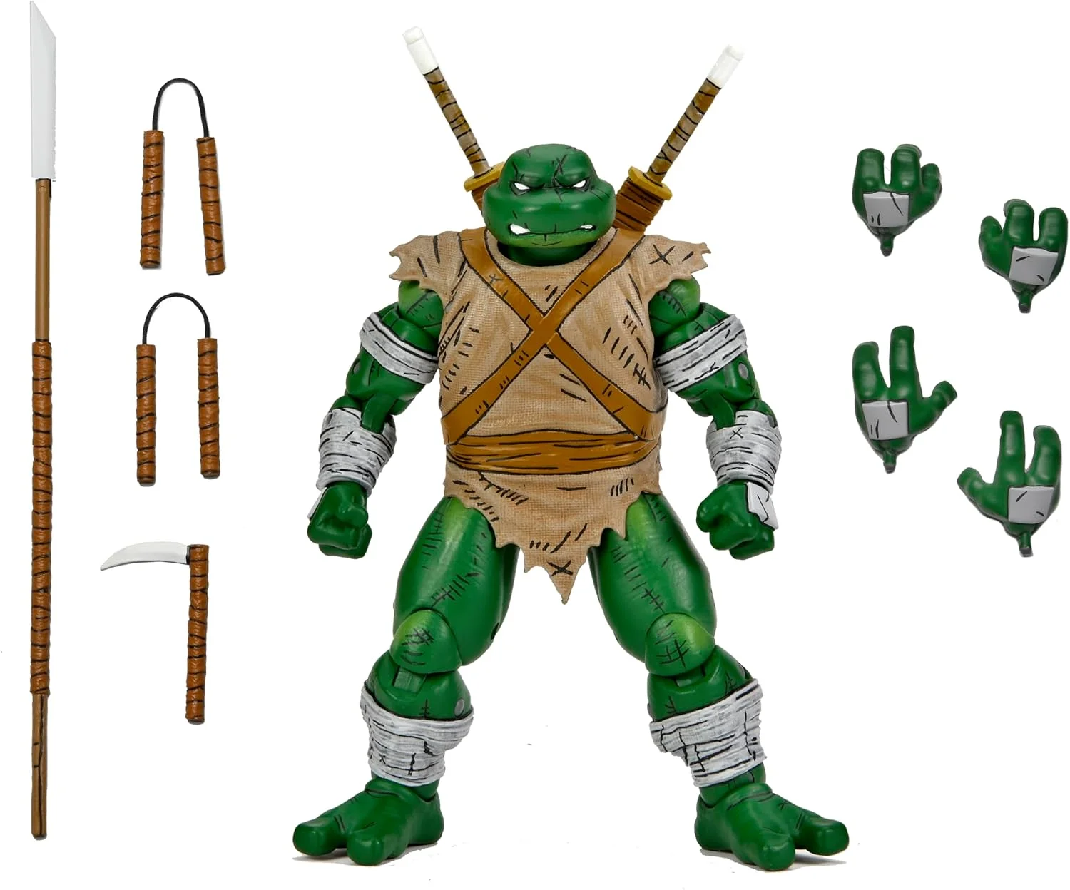 Figura Tortugas Ninja Michelangelo (The Wanderer) (cómics Mirage) 18 cm – NECA